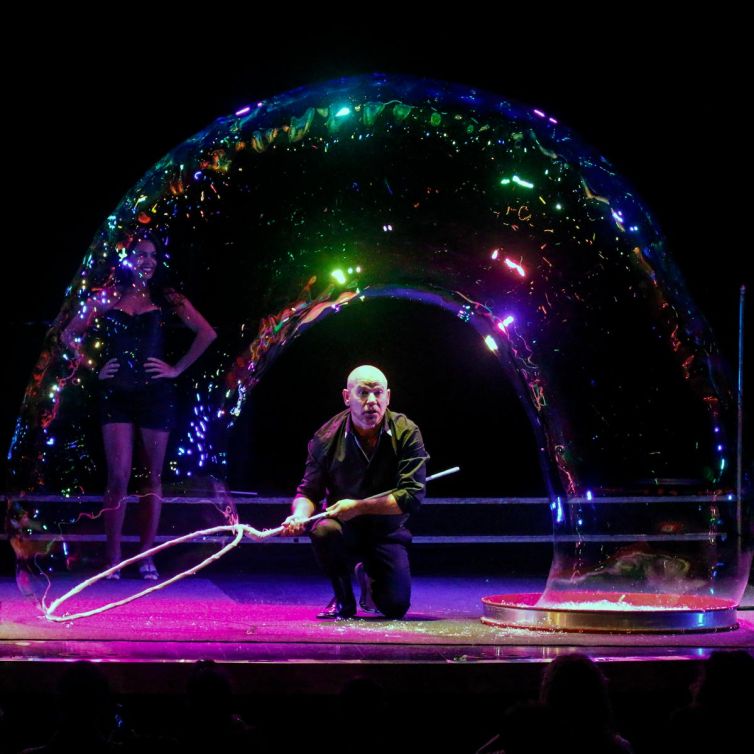 Fantasía con burbujas