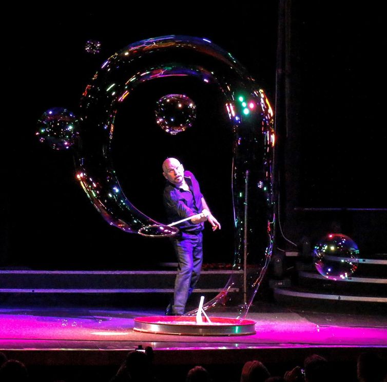 Fantasía con burbujas