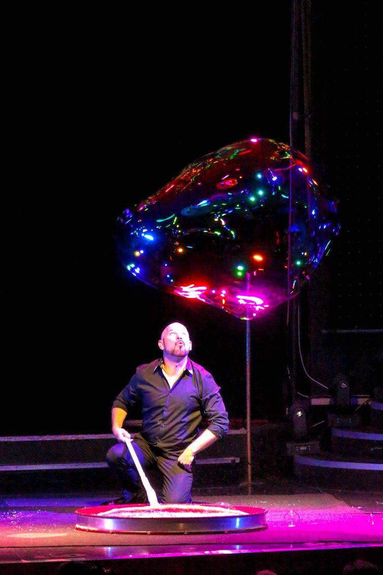 Fantasía con burbujas