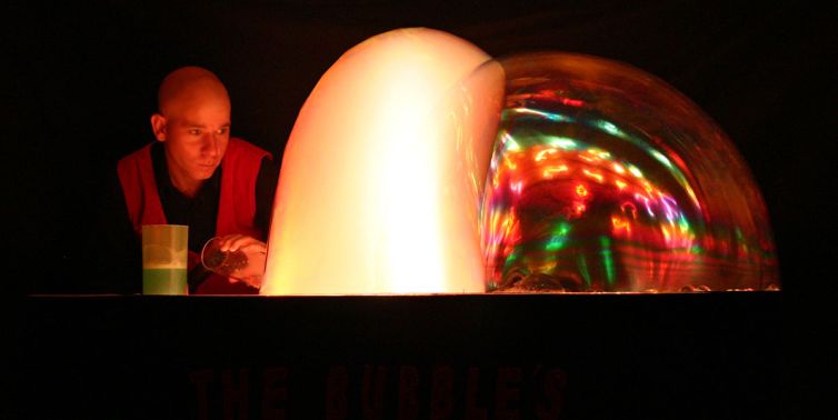 Fantasía con burbujas