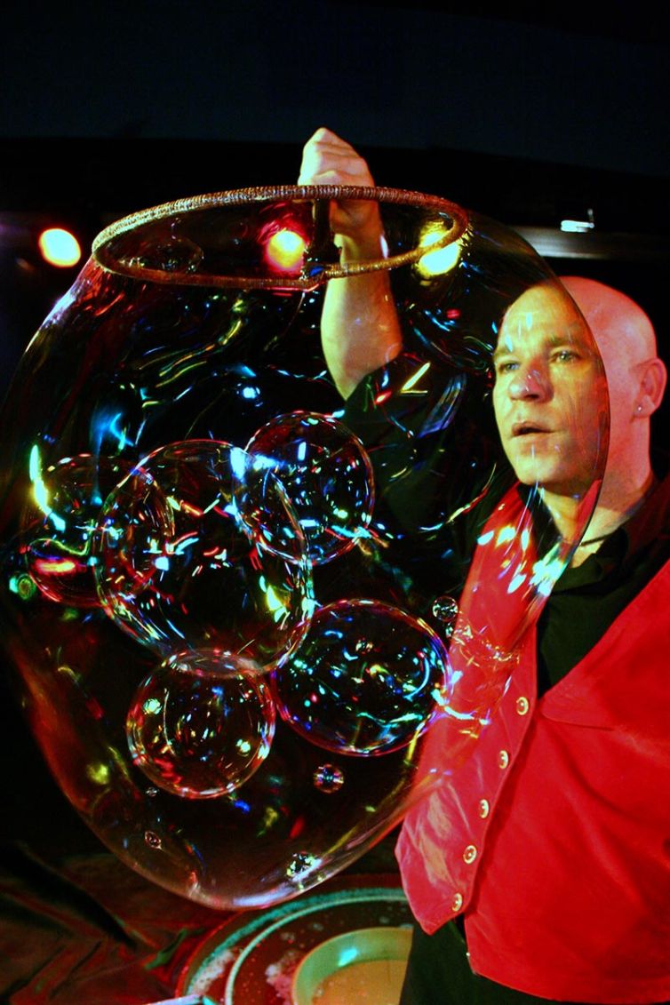 Fantasía con burbujas