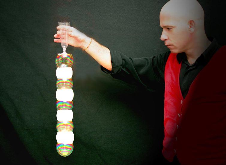 Fantasía con burbujas