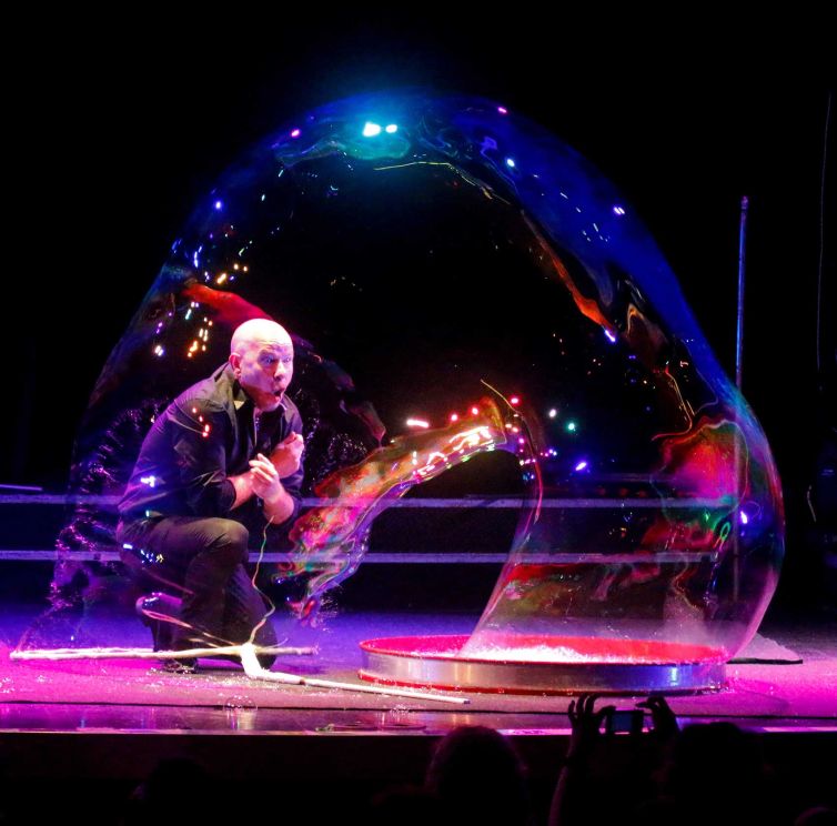 Fantasía con burbujas