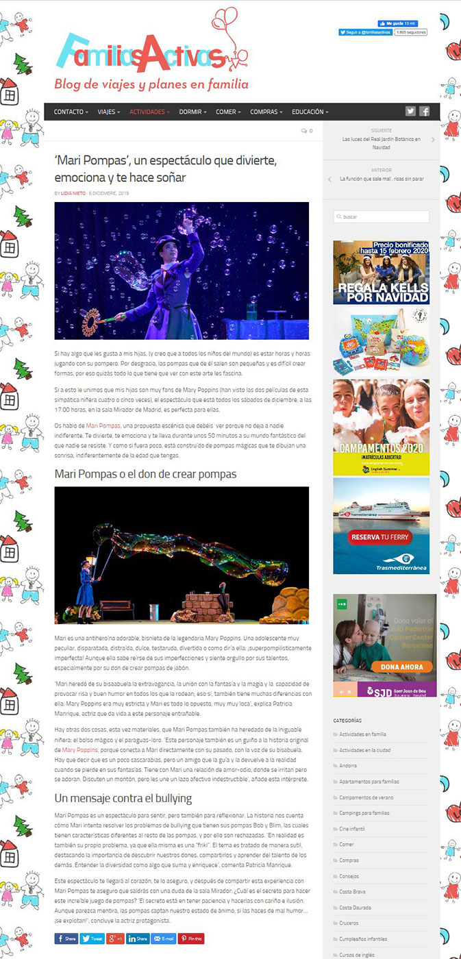 Hablan de nosotros - Prensa Jose Luis Lago